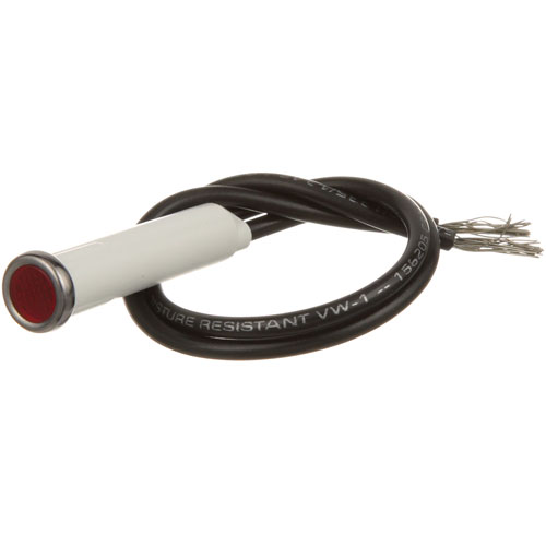 Lang LGY9-31601-01-1 5/16" Red 250V Flat Signal Light