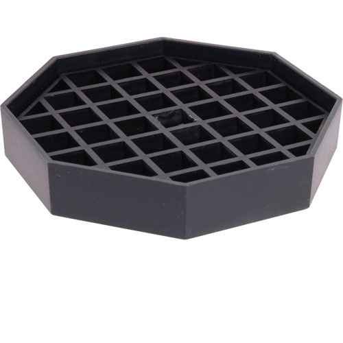 Bar Maid BARCR-1451B Tray Drip W/Grid Black 4-1/8"