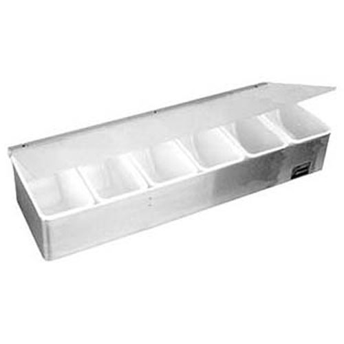 San Jamar B4186L Condiment Dispenser, 6 PTS,S/S