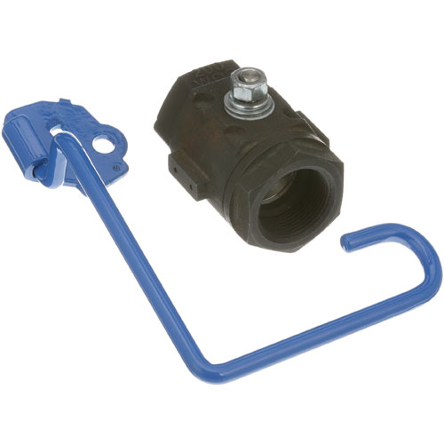 Pitco 60131002 Fryer Right Hand Drain Valve 1-1/4" X 3-3/4" Wide