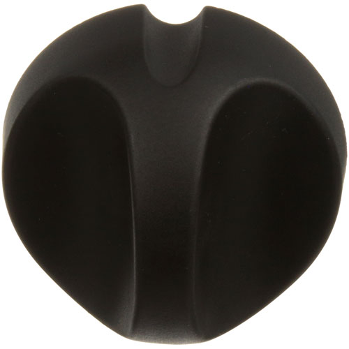 Vulcan Hart VH428300-1 Black Knob 1/4" D Stem 2-3/4" OD