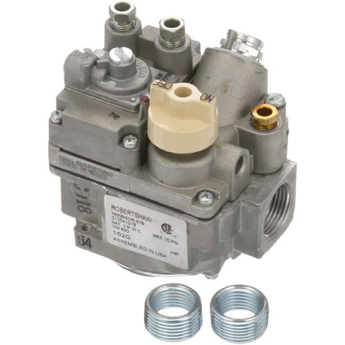 Pitco PP11001 Fryer Natural Gas Bleed Gas Actuator 3/4" FPT 300,000 BTU