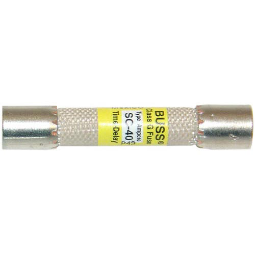 Pitco PTP5045701 SC-40 Time Lag Fuse, 13/32" X 2 1/4", 480V, 40 AMP