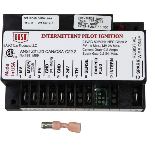 Lang LGBG1600M00EK1AAC Ignition Control