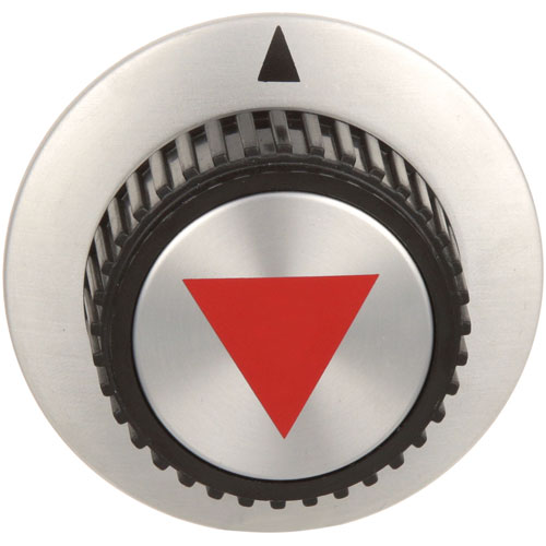 Vulcan Hart VH498041 Griddle Indicator Knob Chrome 2-1/2" DIA