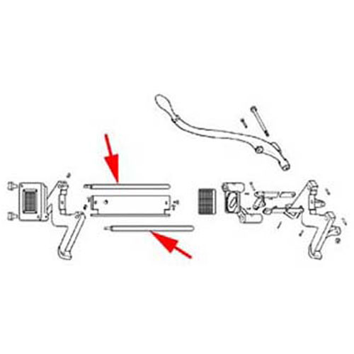 Vollrath 29-8 Guide Rod