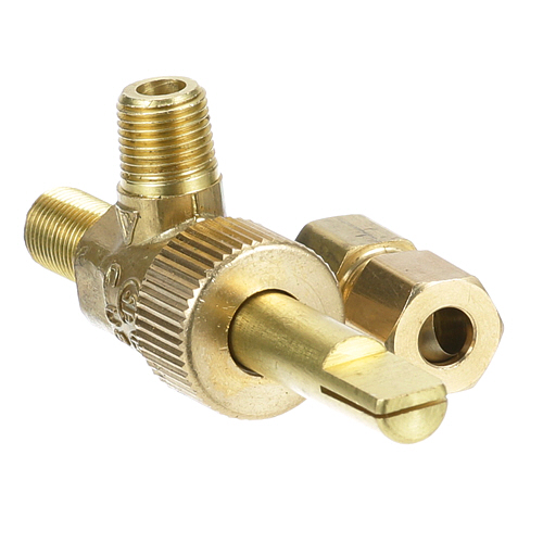 Duke 3530-2 3/8" MPT Gas Valve with .240" Stem