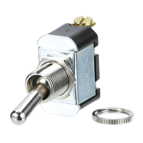 Roundup - AJ Antunes 4010101 Toggle On/Off Switch, SPST, 20A/125V, 10A/277V, Fits 1/2" Hole