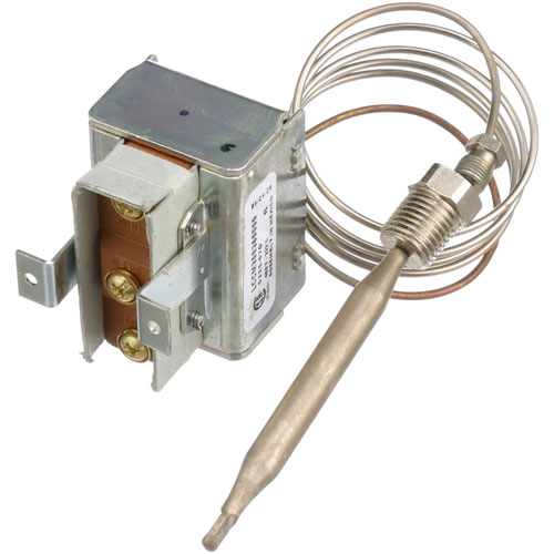 Frymaster FM2507 Auto Reset Hi-Limit Thermostat, LC117, 425&deg;F Fixed, Nickel Plated