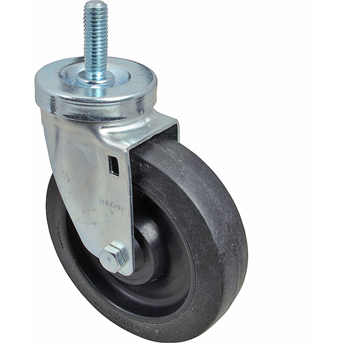 Standard Keil 1125-1946-3000 Caster,Stem(5"OD,1/2-13, Lack)