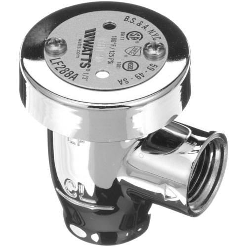 Hobart 00-349613-00003 Vacuum Breaker 1/2" NPT 125 PSI 180F