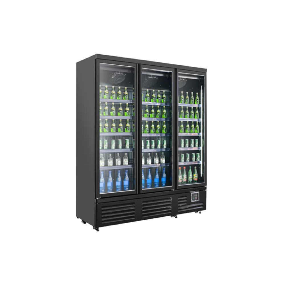 VITLIFE Commercial VKDC-P1973TG 75" 3-Glass Door Merchandiser, 55 Cu. Ft.