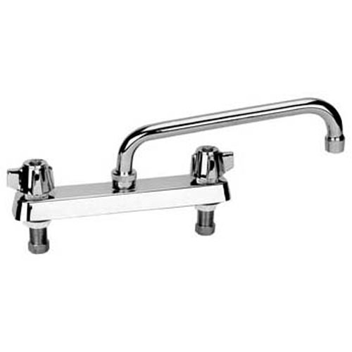 Component Hardware Group TLL11-8106SE1Z Deck Mount Faucet 8" W/6" Spout Lead-Free