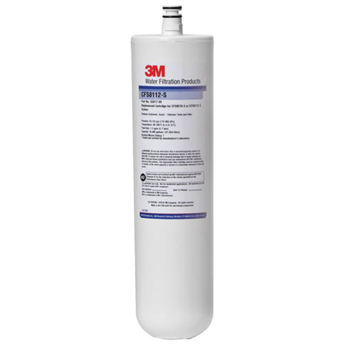 Cuno CFS-8112S Ice Machine Filter Cartridge 13-1/4" Long, 1 Micron, 1.5 GPM, 10,000 GAL Capacity