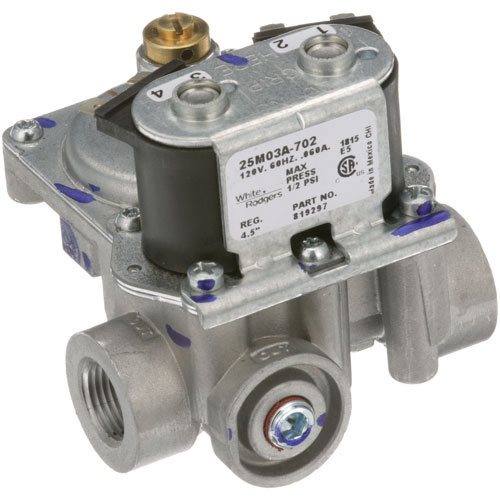 Garland 1864701 Natural Gas Solenoid Valve 3/8" FPT 120V