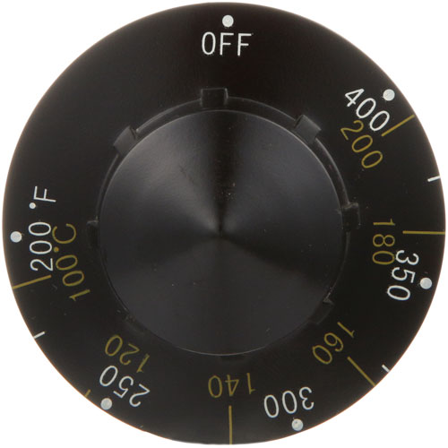 Pitco PTPP10539 Fryer Thermostat Knob 400&deg;-200&deg;F