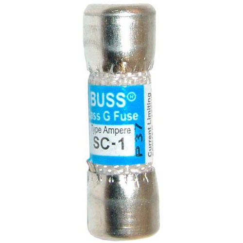 Hatco 02-03-006 SC-1 Time Lag Fuse, 13/32" X 1-5/16", 600V, 1 AMP