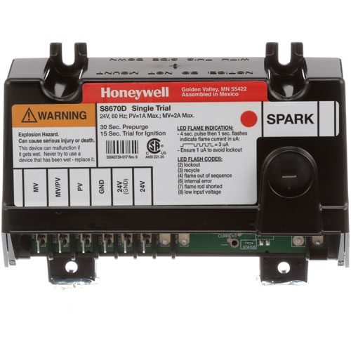Lincoln LIN369393 Ignition Control Module 24V 60Hz