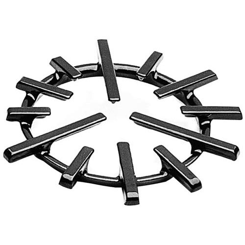 Vulcan Hart 805251-1 Range Porcelain Cast Iron Spider Grate 8-7/8" DIA 12" Long Point 12 Legs and 1 Small Pin On Short Leg