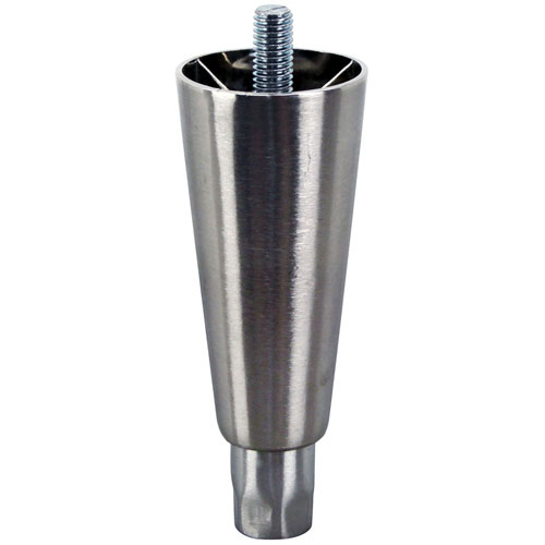 Montague 28441-6 Range Stud Mount Leg W/Adjustable Foot S/S 6"H