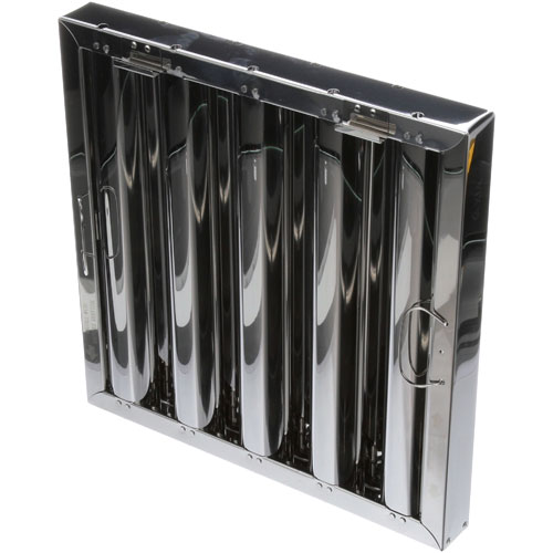 Component Hardware Group CHGFR51-1616-H Hoold Filter, Type6, 16 X 16 X 2;1616HRSS, Stainless Steel, BTM Bracket