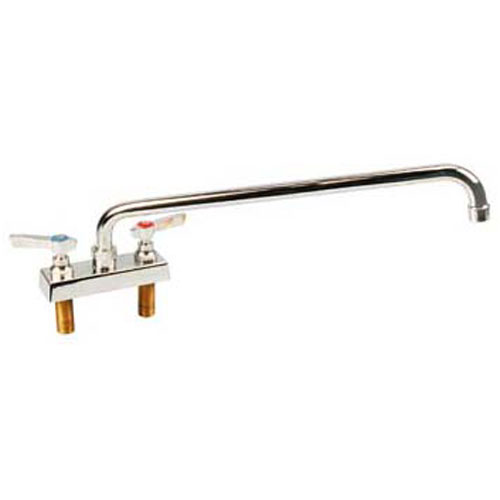 Component Hardware Group TLL11-4114SE1Z Faucet W/14" Swivel Spout Lead-Free 4" OC Deck Mount