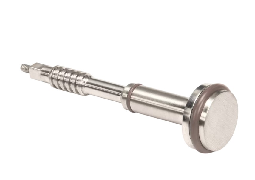 Cleveland 107485 Stem Valve W/10-24 Threads & Round Phenolic Knob 1-1/2" SS