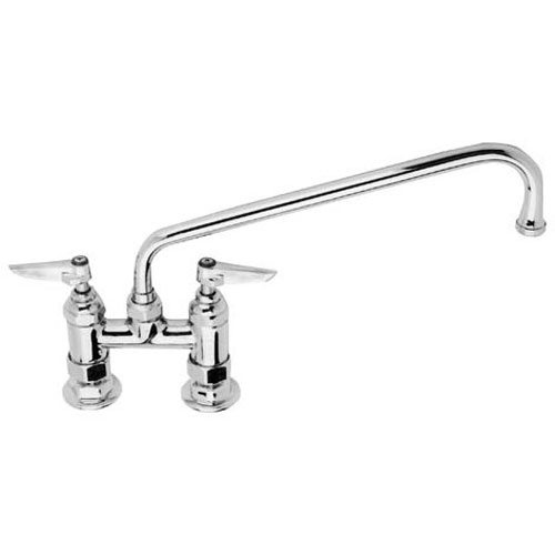 T&S Brass B0225 Faucet 4" CTR Deck 12" NOZ