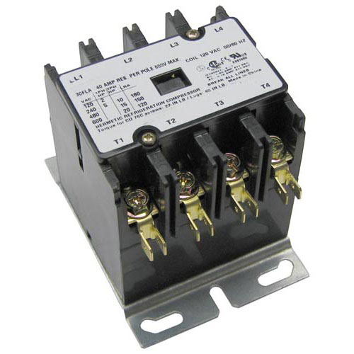 Hobart XNC6X126 Contactor 4P 30/40A 120V