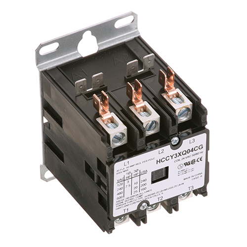 Frymaster FM8072284 3 Pole Contactor, 24 Volt, 40 Amp Inductive/50 Amp Resistive