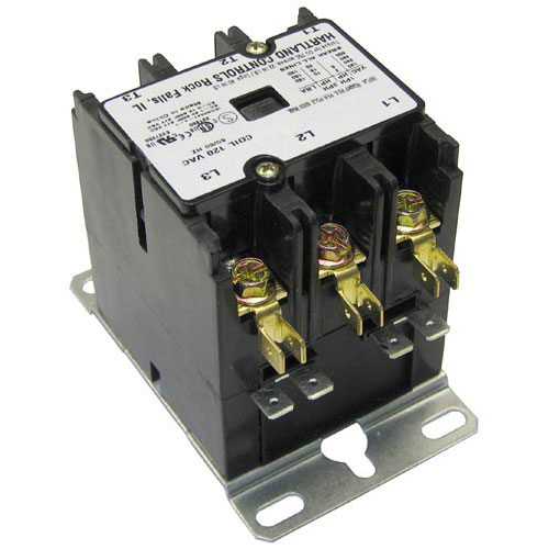 Blodgett 40919 Contactor 3-Pole 60A Inductive/75A Resistive 208/240V