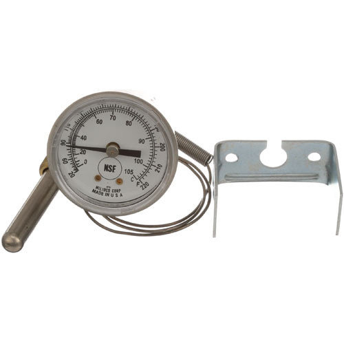 Hatco 03.01.005 2 Thermometer, Range 0-220&deg;F, U-Clamp