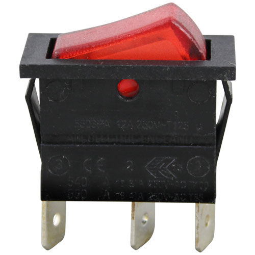 APW 2E-1305610 Warmer Lighted Rocker Switch SPDT On/Off