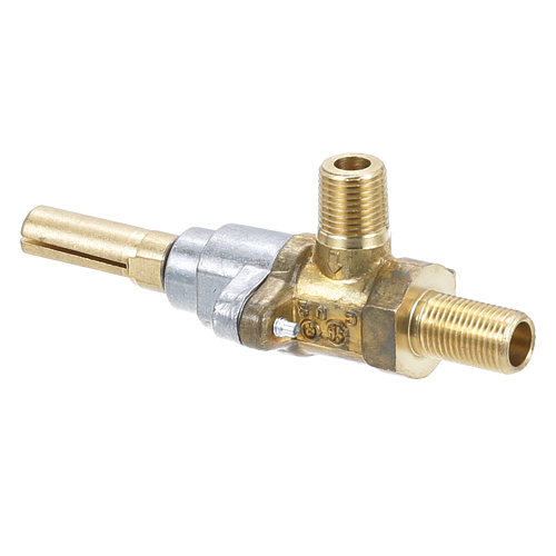 Southbend SOU1162553 1/8" NPT Gas Valve W/ 1/4" D-Stem, 3/8" X 27 Out