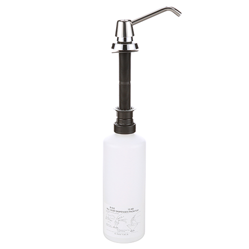 Bobrick 822 34 OZ Soap Dispenser, 4" SPT