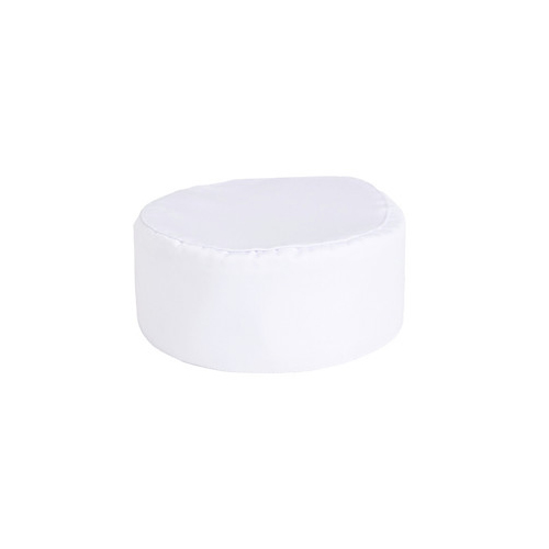 Allpoints 1168WHTE Kng Pill Box Chef Hat White
