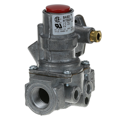 Star Mfg 2V-60139101 Oven Burner Gas Valve W/ .240" Stem Hood Orifice 1/4 MPT X 7/16 CC