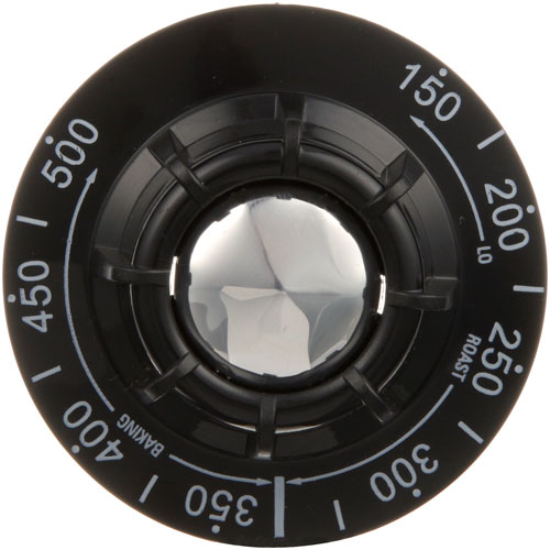 Vulcan Hart 00-413614-00001 Dial2-1/2" DIA, 150-500F, Mount .290" For Flat down Type Gas Thermostat