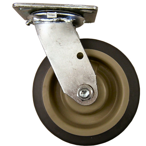 Standard Keil 1131-2052-3000 Plate CasteR (6", Gry)