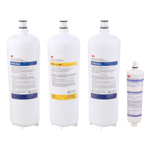 3M Corp 70100271896 Dual Flow Water Filter Cart Pack