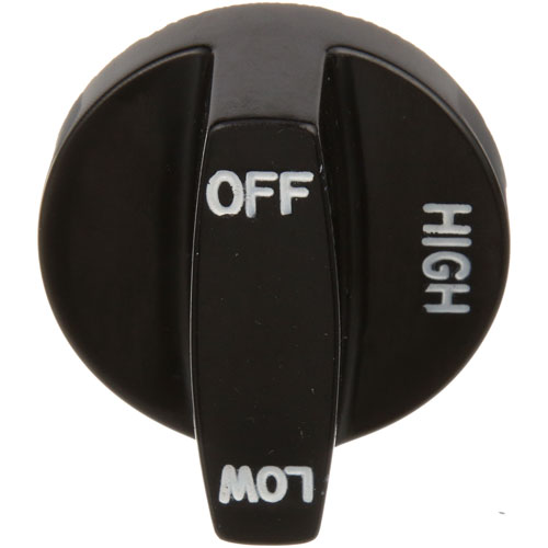 Southbend 1073402 Knob 2" DIA Off-High-Low