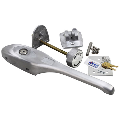 Bally 232 Lever Handle & Strike W/Inside Release
