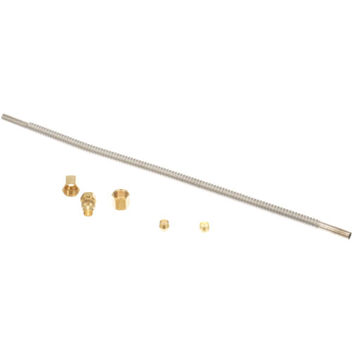 Hobart 426505-6 1/4" S/S Flex Tube Kit Includes 2 Compression Nuts