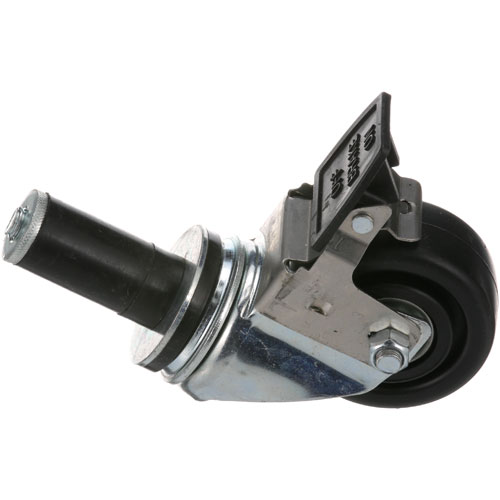 Quality Industries 900031 3-inch Caster with Brake, Stem Swivel