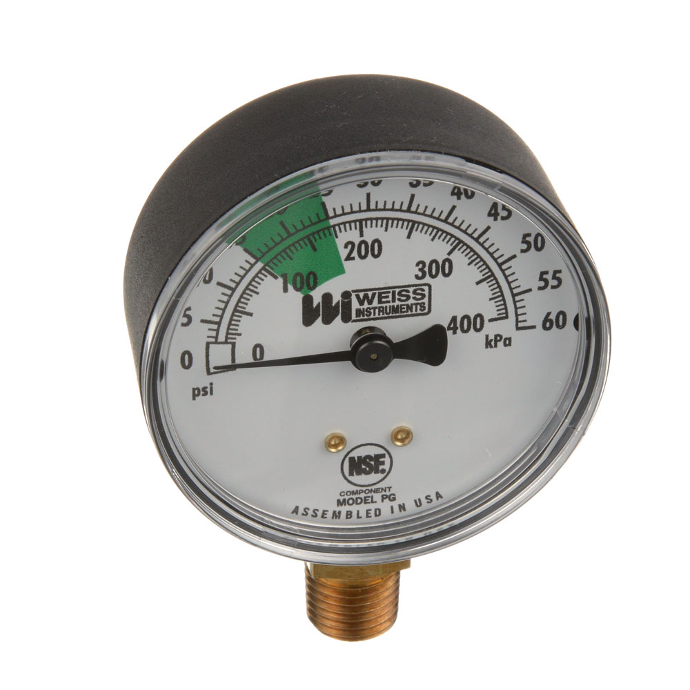 Hobart 00-349665-00001 Water Pressure Gauge 0-60 PSI