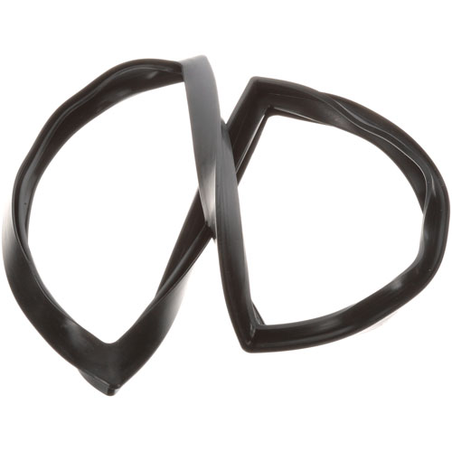 Greenheck T1018 6 Panel Black Door Seal, 19-3/4" X 15-1/2"